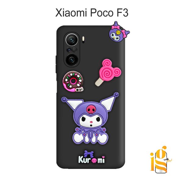 گارد گوشی عروسکی کرومی برای موبایل شیائومی پوکو Poco F3