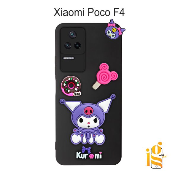 گارد گوشی عروسکی کرومی برای موبایل شیائومی پوکو Poco F4