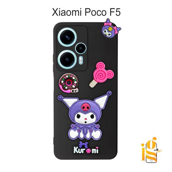 گارد گوشی عروسکی کرومی برای موبایل شیائومی پوکو Poco F5