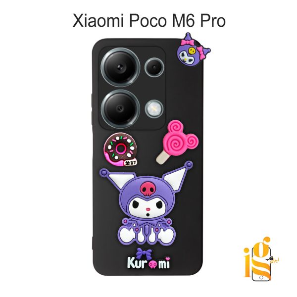 گارد گوشی عروسکی کرومی برای موبایل شیائومی پوکو Poco M6 Pro
