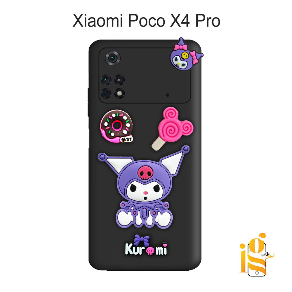 قاب گوشی کرومی شیائومی پوکو Poco X4 Pro گارد گوشی عروسکی کرومی برای موبایل شیائومی پوکو Poco X4 Pro