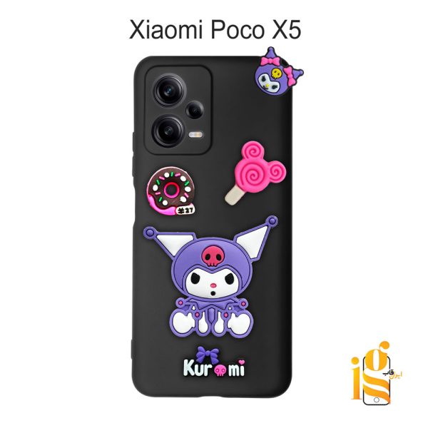 گارد گوشی عروسکی کرومی برای موبایل شیائومی پوکو Poco X5