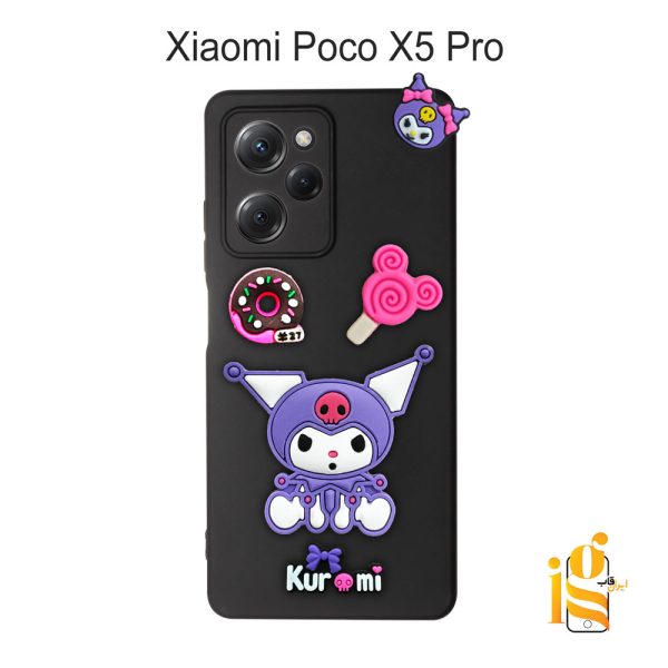 گارد گوشی عروسکی کرومی برای موبایل شیائومی پوکو Poco X5 Pro