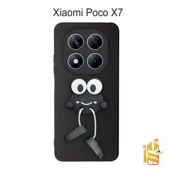 قاب گوشی عروسکی طرح قورباغه برای موبایل شیائومی پوکو Poco X7