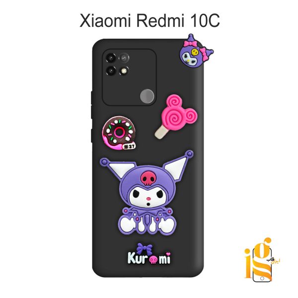 گارد گوشی عروسکی کرومی برای موبایل شیائومی ردمی Redmi 10C