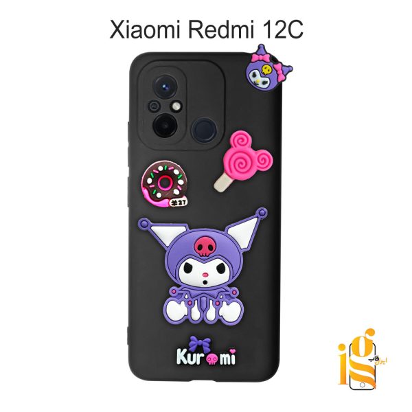 گارد گوشی عروسکی کرومی برای موبایل شیائومی ردمی Redmi 12C