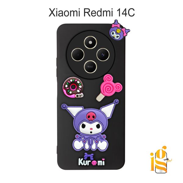 گارد گوشی عروسکی کرومی برای موبایل شیائومی ردمی Redmi 14C