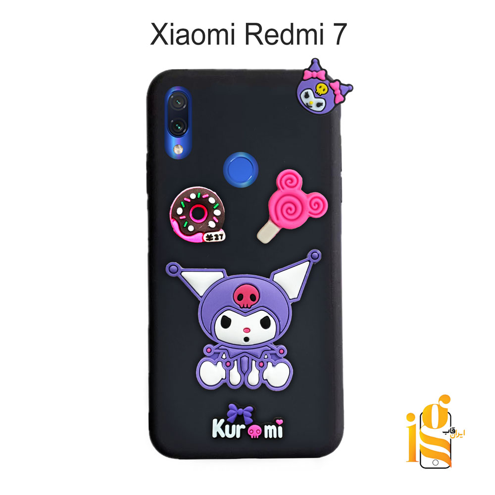 قاب گوشی کرومی شیائومی ردمی Redmi 7 گارد گوشی عروسکی کرومی برای موبایل شیائومی ردمی Redmi 7