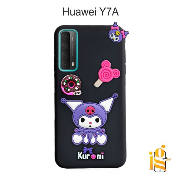 گارد گوشی عروسکی کرومی برای موبایل هواوی Y7A