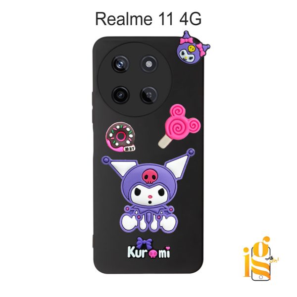 گارد گوشی عروسکی کرومی برای موبایل ریلمی Realme 11 4G