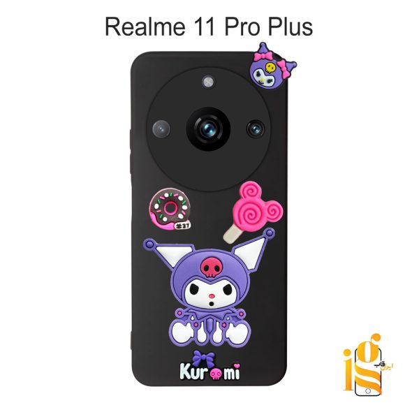 گارد گوشی عروسکی کرومی برای موبایل ریلمی Realme 11 Pro Plus