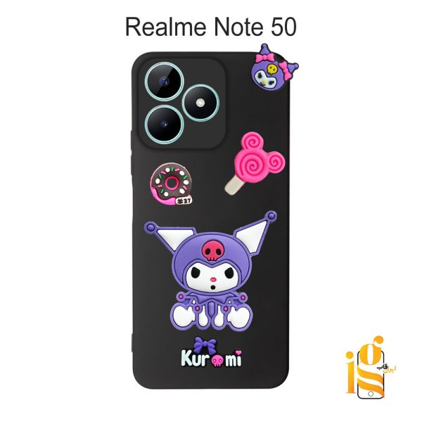 گارد گوشی عروسکی کرومی برای موبایل ریلمی Realme Note 50