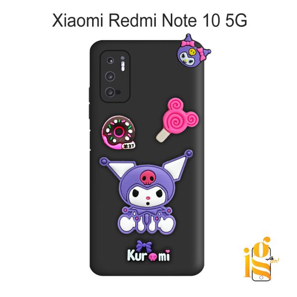 گارد گوشی عروسکی کرومی برای موبایل شیائومی ردمی نوت Redmi Note 10 5G