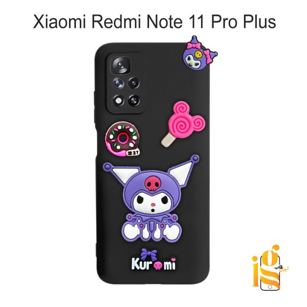 گارد گوشی عروسکی کرومی برای موبایل شیائومی ردمی نوت Redmi Note 11 Pro Plus