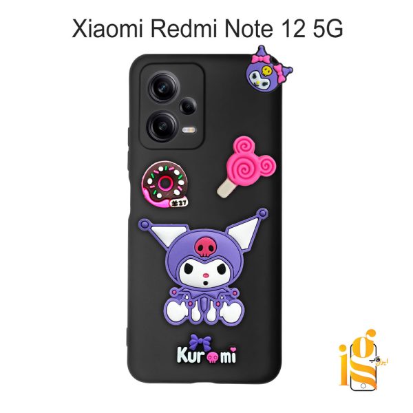 گارد گوشی عروسکی کرومی برای موبایل شیائومی ردمی نوت Redmi Note 12 5G
