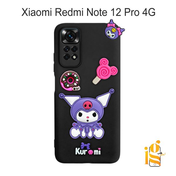 گارد گوشی عروسکی کرومی برای موبایل شیائومی ردمی نوت Redmi Note 12 Pro 4G