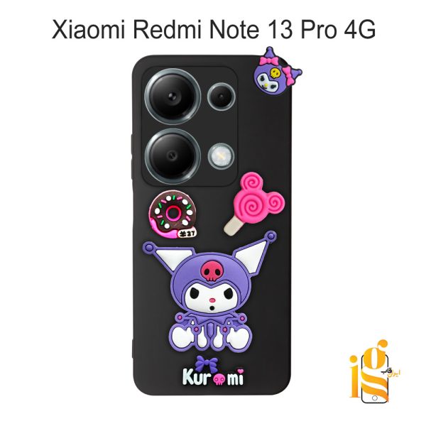 گارد گوشی عروسکی کرومی برای موبایل شیائومی ردمی نوت Redmi Note 13 Pro 4G