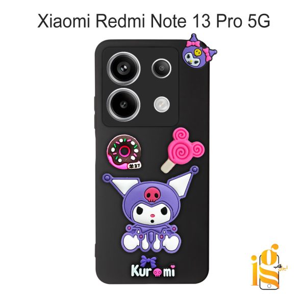گارد گوشی عروسکی کرومی برای موبایل شیائومی ردمی نوت Redmi Note 13 Pro 5G