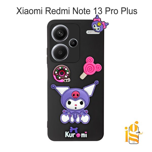 گارد گوشی عروسکی کرومی برای موبایل شیائومی ردمی نوت Redmi Note 13 Pro Plus