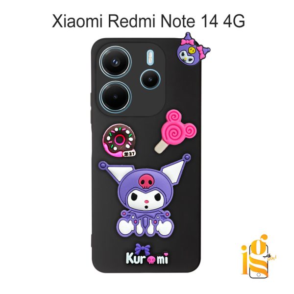 گارد گوشی عروسکی کرومی برای موبایل شیائومی ردمی نوت Redmi Note 14 4G