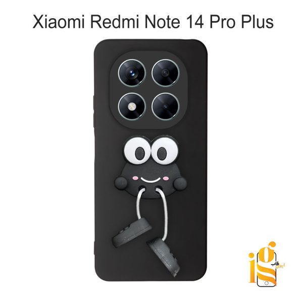 قاب گوشی عروسکی طرح قورباغه برای موبایل شیائومی ردمی نوت Redmi Note 14 Pro Plus