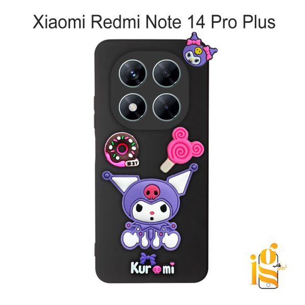 گارد گوشی عروسکی کرومی برای موبایل شیائومی ردمی نوت Redmi Note 14 Pro Plus