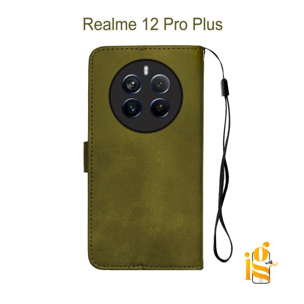 کیف کتابی گوشی موبایل ریلمی Realme 12 Pro Plus