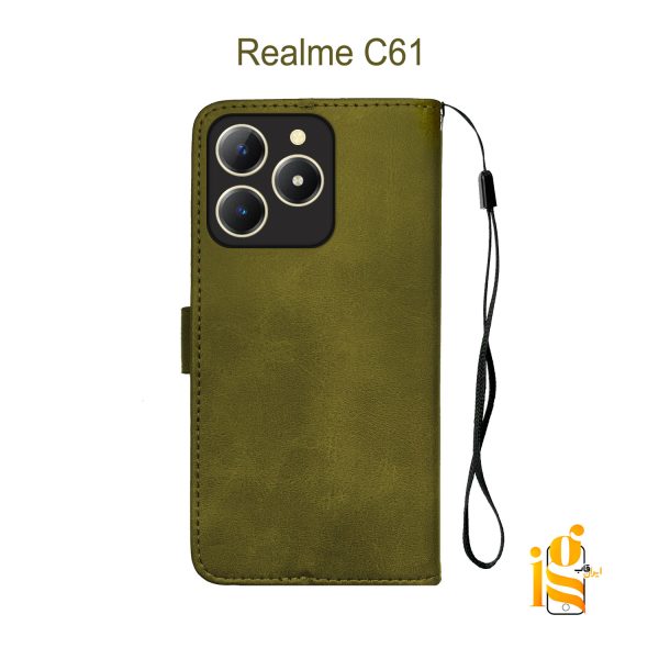 کیف کتابی گوشی موبایل ریلمی Realme C61