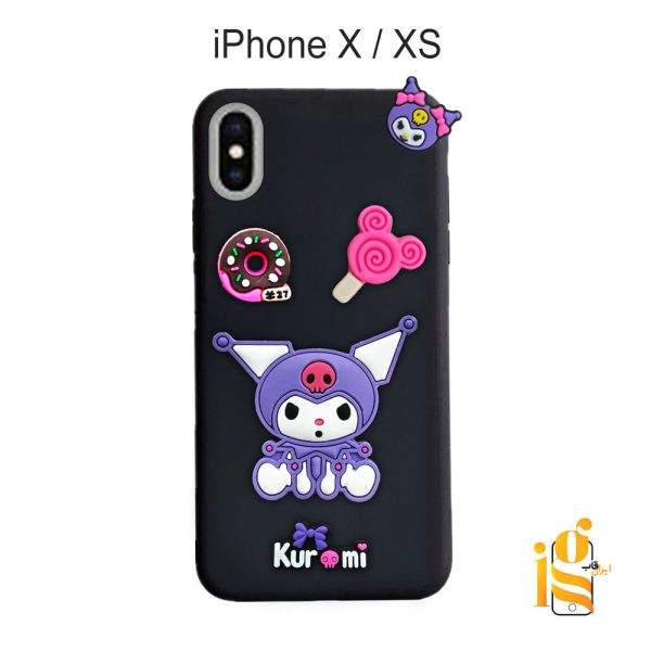 قاب گوشی کرومی برای موبایل آیفون X / Xs