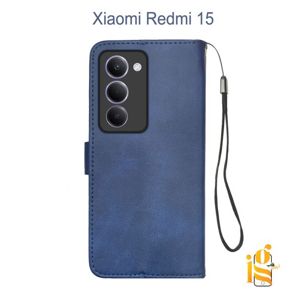کیف کتابی گوشی موبایل شیائومی ردمی Redmi 15