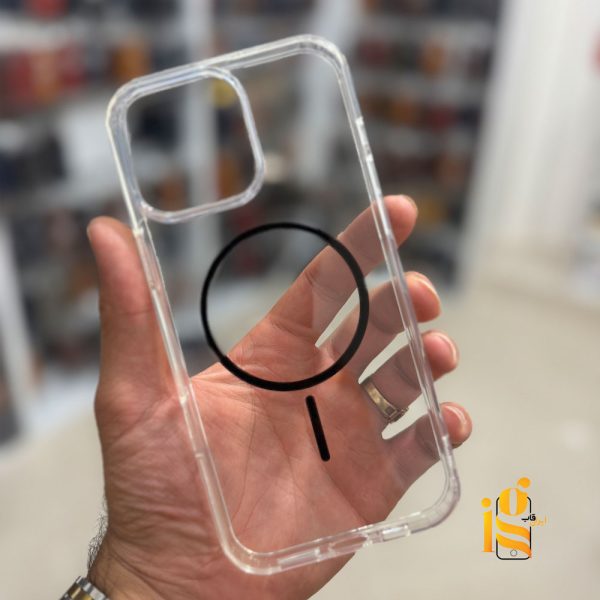 گارد موبایل شفاف مگ سیف آیفون 16 Pro Max