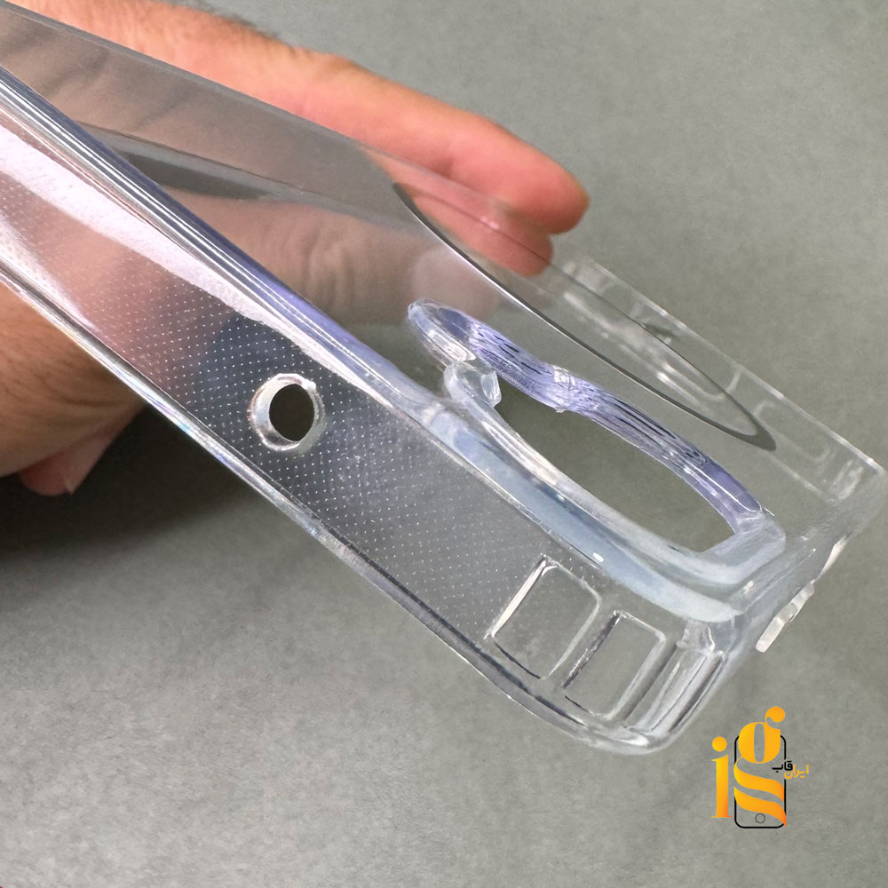 قاب گوشی شفاف مگ سیف سامسونگ A06-Clear-Magsafe-Case گارد موبایل شفاف مگ سیف سامسونگ A06