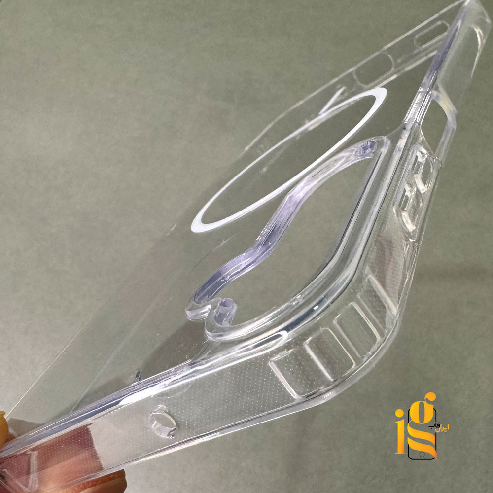 قاب گوشی شفاف مگ سیف سامسونگ A16-Clear-Magsafe-Case گارد موبایل شفاف مگ سیف سامسونگ A16