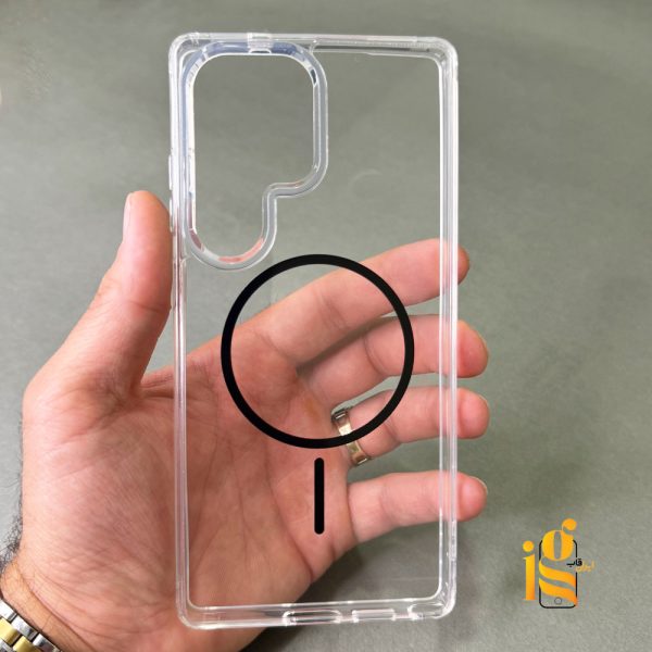 گارد موبایل شفاف مگ سیف سامسونگ S25 Ultra