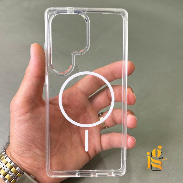 گارد موبایل شفاف مگ سیف سامسونگ S25 Ultra