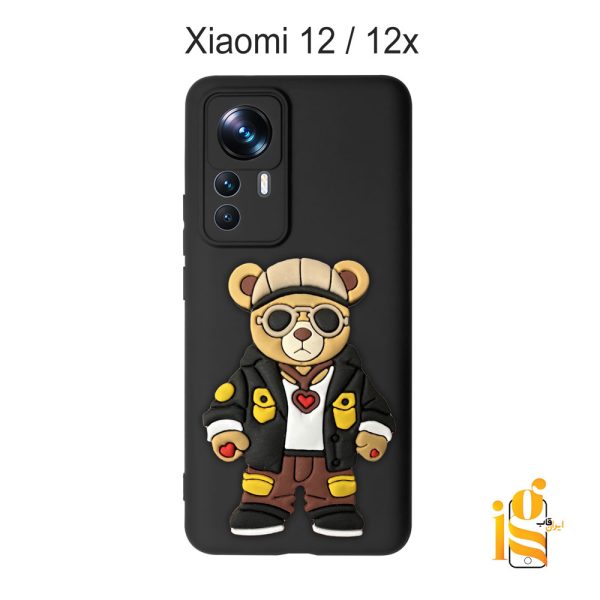 قاب موبایل پسرانه خرس گنگ استایل برای گوشی شیائومی 12 / 12X