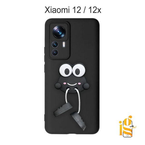 قاب گوشی عروسکی طرح قورباغه برای موبایل شیائومی 12 / 12x