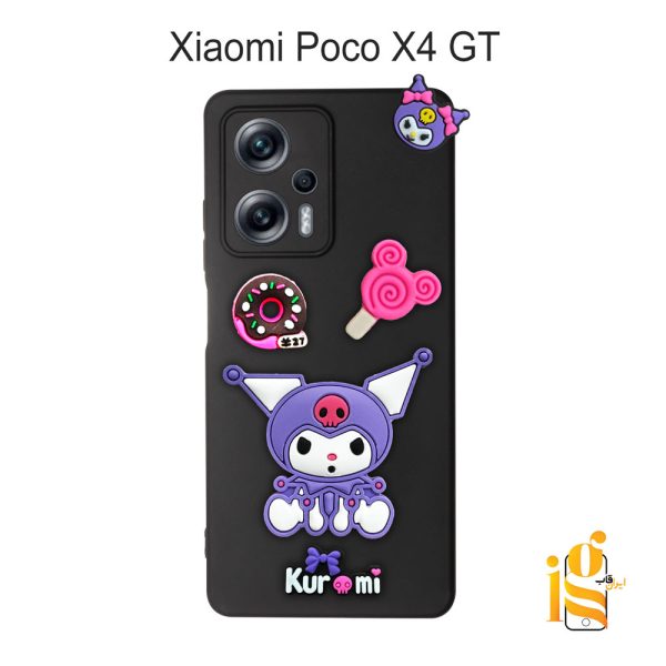 گارد گوشی عروسکی کرومی برای موبایل شیائومی پوکو Poco X4 GT