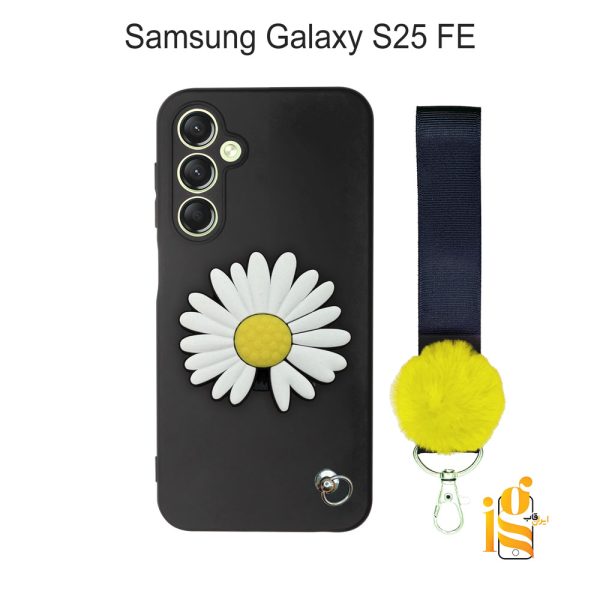 گارد گوشی طرح گل بابونه برای موبایل سامسونگ S25 FE