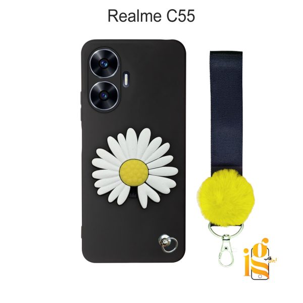 گارد گوشی طرح گل بابونه برای موبایل ریلمی Realme C55