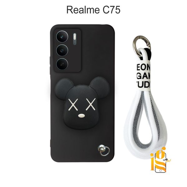 قاب گوشی روبو چشم ضربدری موبایل ریلمی Realme C75