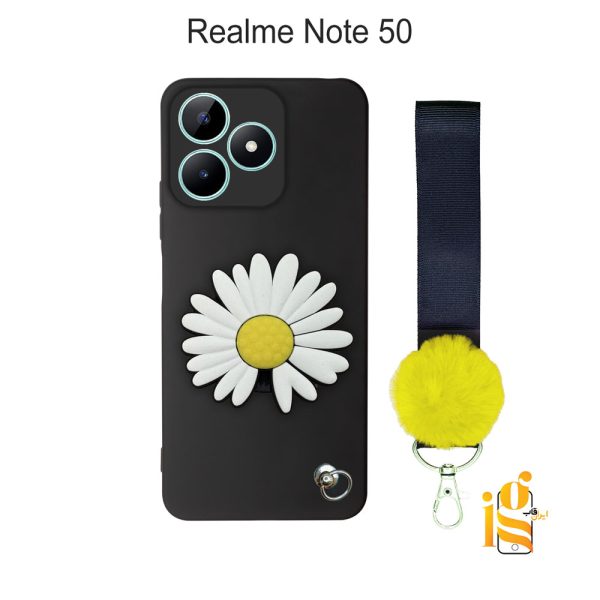 گارد گوشی طرح گل بابونه برای موبایل ریلمی Realme Note 50